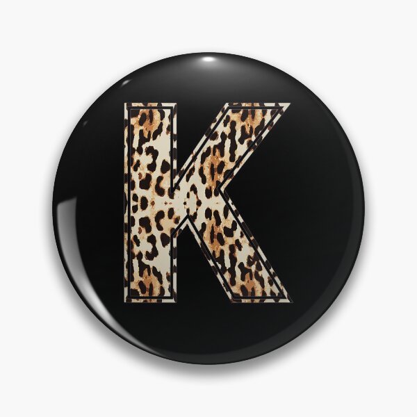 Item preview, Cool Letter K Initial Name Leopard Cheetah Print designed and sold by JacekshiAmra.