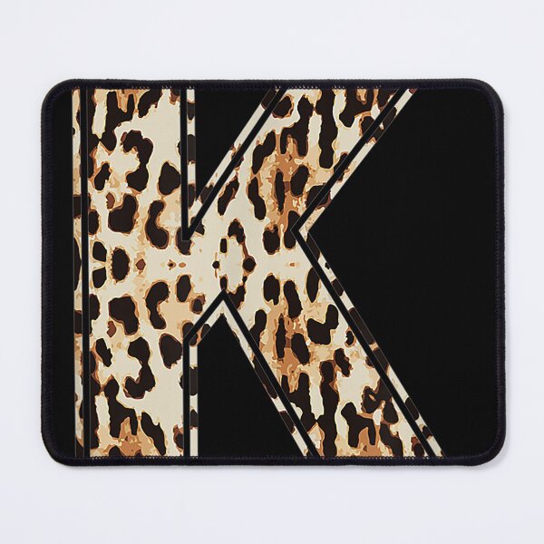 Item preview, Cool Letter K Initial Name Leopard Cheetah Print designed and sold by JacekshiAmra.