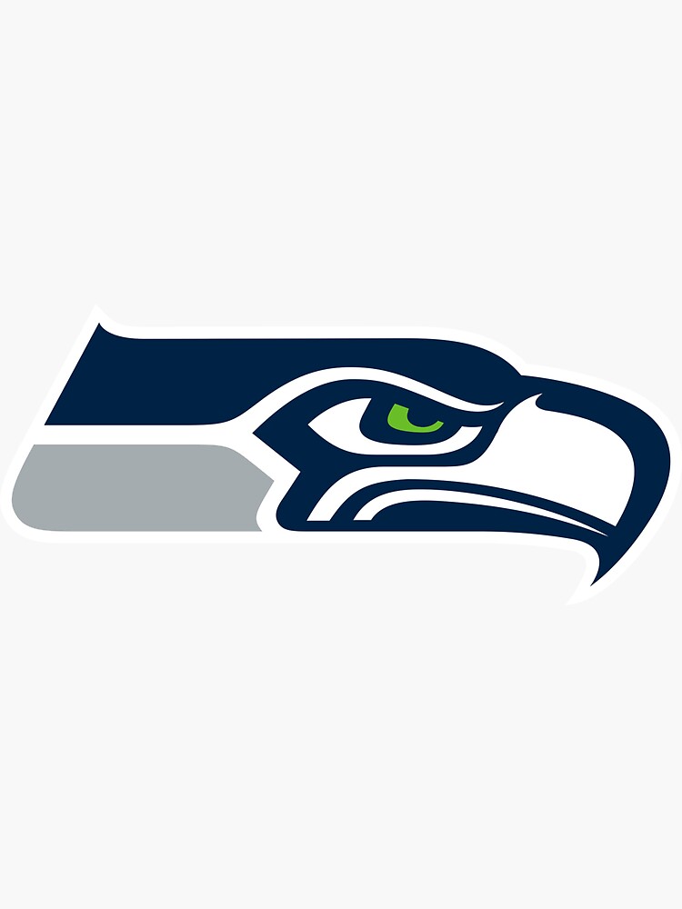 #410 SEATTLE SEAHAWKS ANY SIZE OR COLOR CUSTOM CUT VINYL DECAL STICKER 