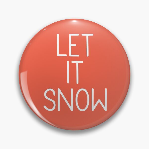 Item preview, Let It Snow - Red bg designed and sold by lisajaynemurray.