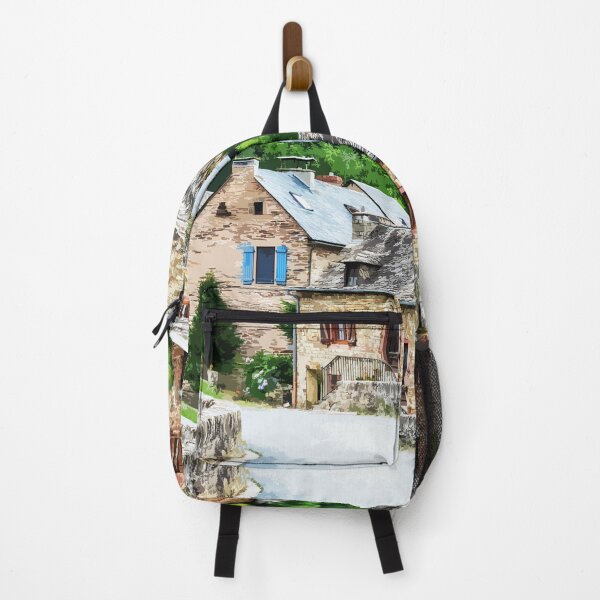 Item preview, France Ancient Village City Town Beautiful Old House Sightseeing designed and sold by Anuchartl.