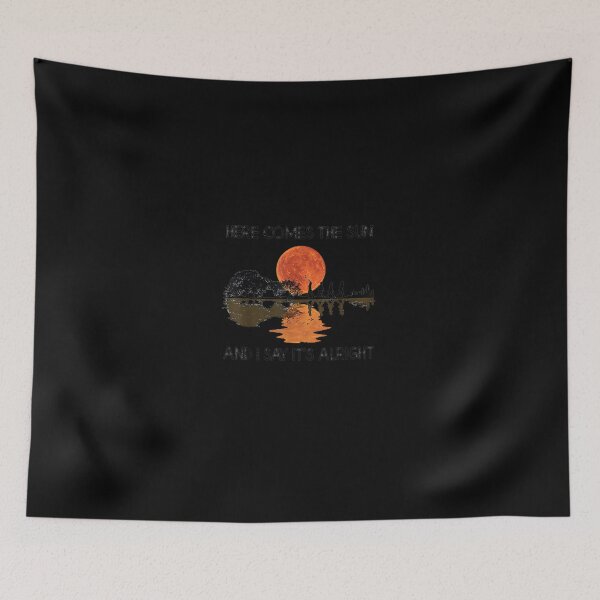 Item preview, Here Comes Theun And I Its Alright Guitar Graphic designed and sold by KeeganshiAon.