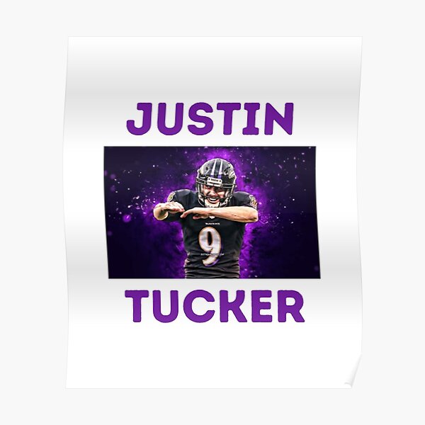 Justin Tucker Baltimore Ravens Poster/canvas Print Watercolor 