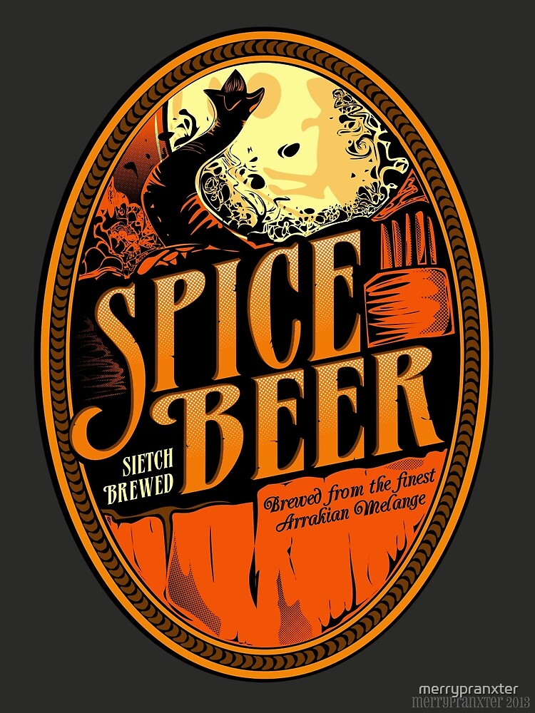 Spice Beer Label by merrypranxter