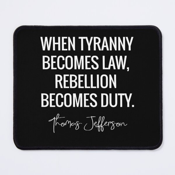 Item preview, Thomas Jefferson Quote designed and sold by AwakeApparel.