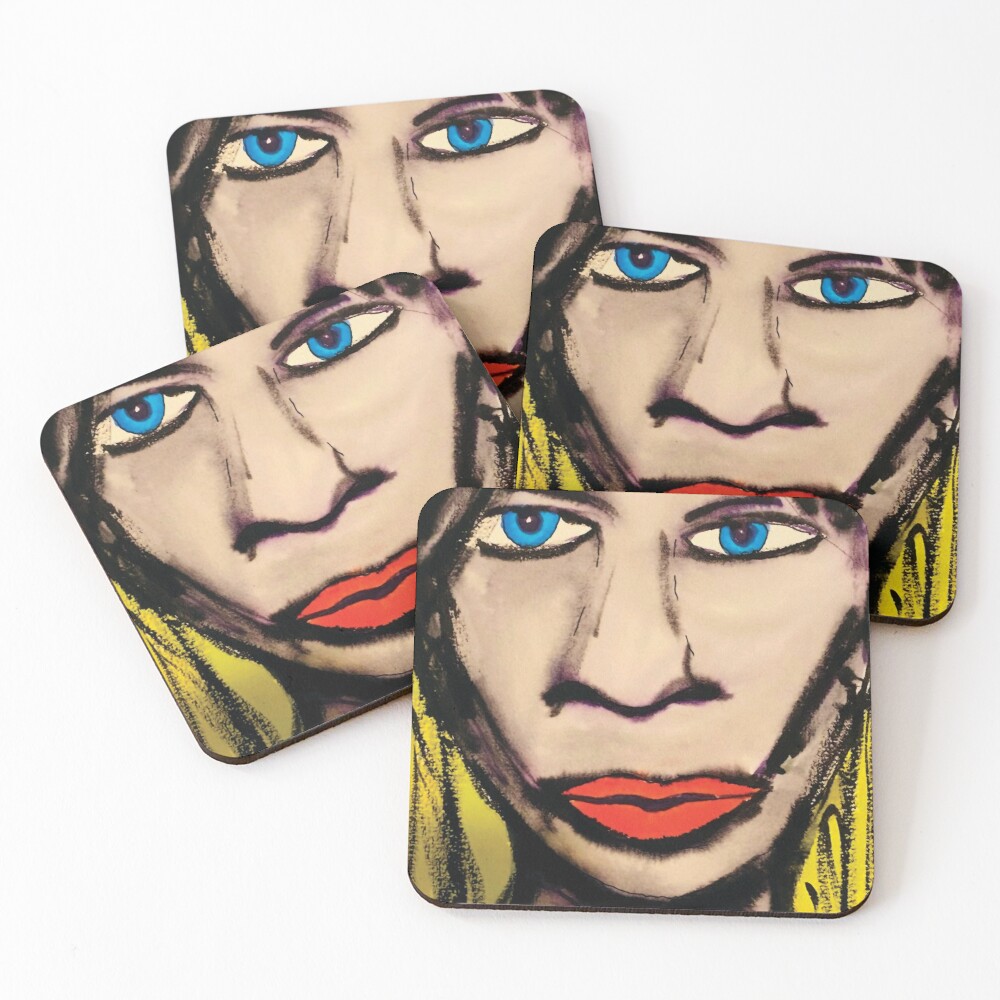 Item preview, Coasters (Set of 4) designed and sold by RandaRubyRed.