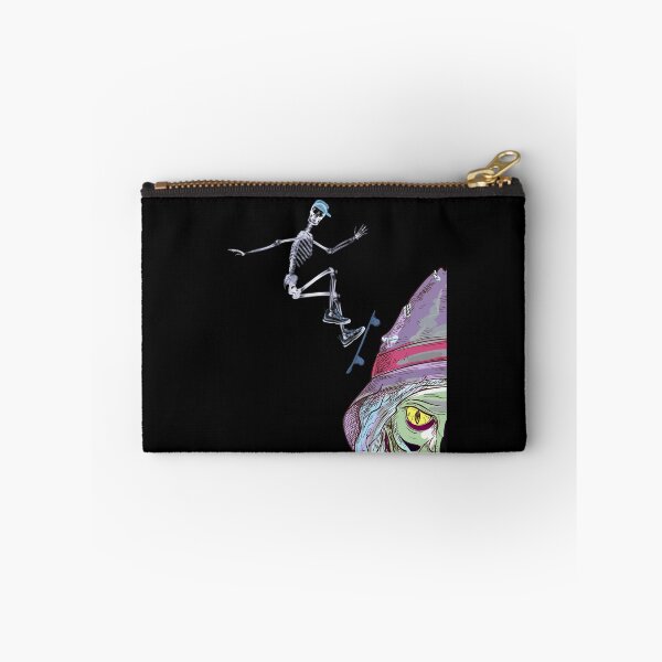 Item preview, Skateboarding Skeletons Skeleton Skater Halloween Skate on WItch  Gift Idea designed and sold by DKA-2ndBoy.