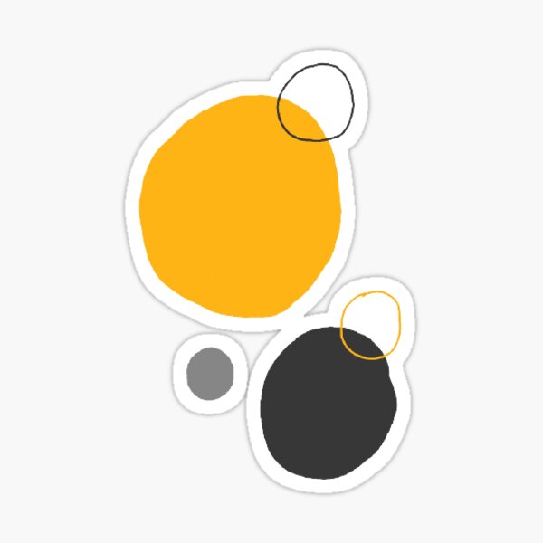 "cute abstract minimal boho pattern" Sticker