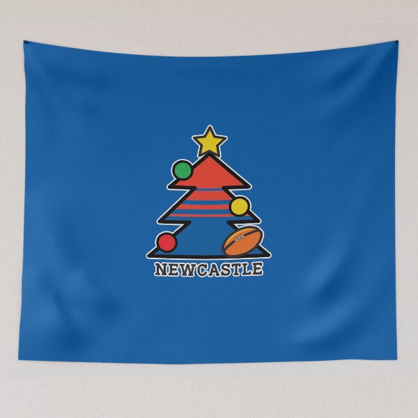 Item preview, “Merry Christmas Newcastle” Christmas gift idea, T Shirts, Leggings, Mask, Apron, Eco Bag, phone case designed and sold by Ink Inc.