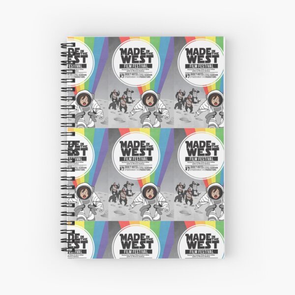 Made in the West 2014 Poster (Prototype) Spiral Notebook