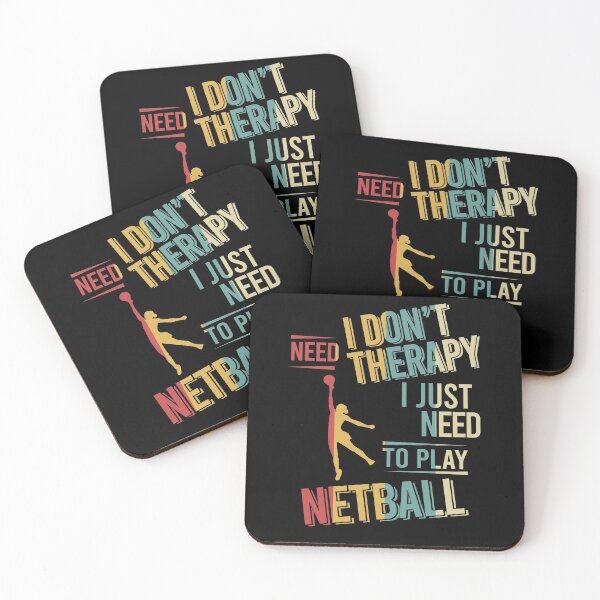 Item preview, I dont need therapy i just need to play Netball vintage designed and sold by NgocLanDesign.