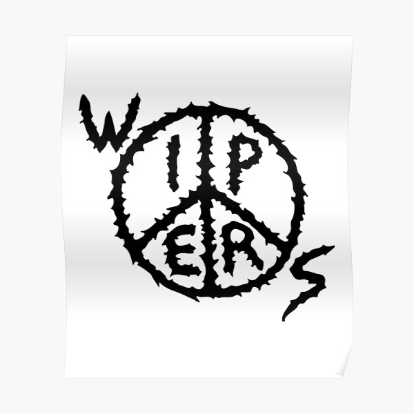 "Wipers Rock Band Logo" Poster for Sale by NgocTuong Redbubble