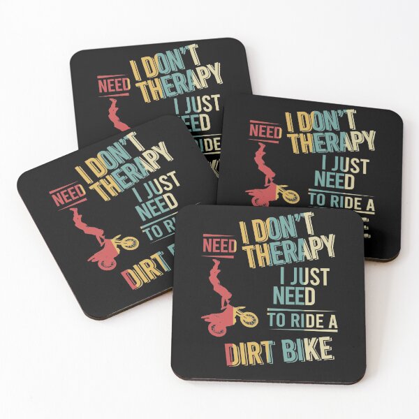 Item preview, I dont need therapy i just need To ride a dirt bike vintage designed and sold by NgocLanDesign.