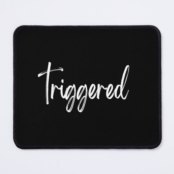 Item preview, Triggered Design in White Pen Font designed and sold by GlitterState.