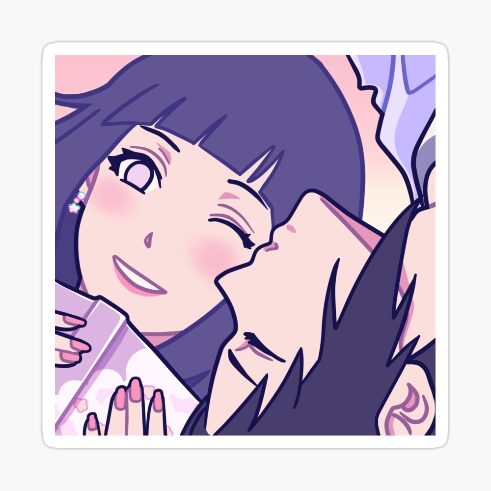 SasuHina Romance Jounin Era Sticker for Sale by TheMochiBox