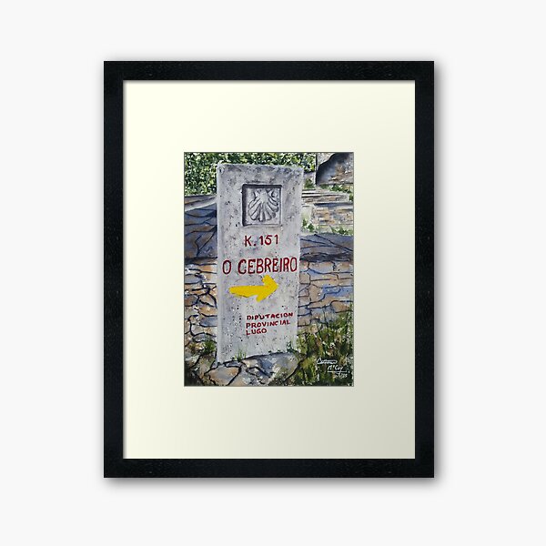 Item preview, O'Cebreiro - Camino de Santiago designed and sold by Catherine McCoy.