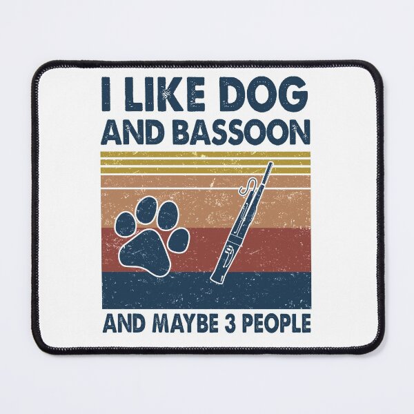Item preview, I like Dog and Bassoon and maybe 3 people designed and sold by NgocLanDesign.