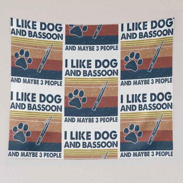 Item preview, I like Dog and Bassoon and maybe 3 people designed and sold by NgocLanDesign.