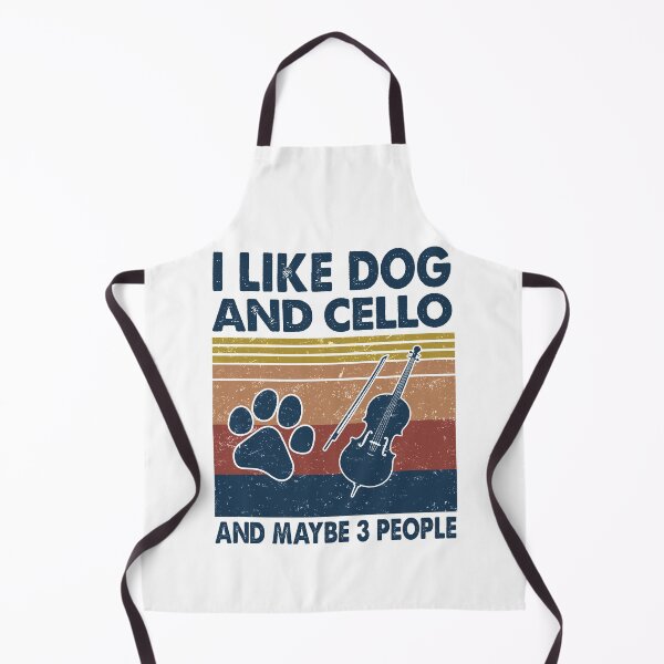 Item preview, I like Dog and Cello and maybe 3 people designed and sold by NgocLanDesign.