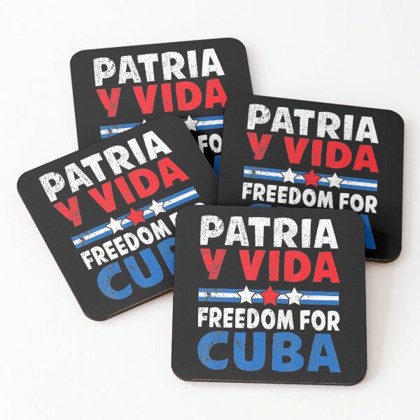 Item preview, Patria-Y-Vida Freedom For Cuba Cuban Flag Vintage Retro  designed and sold by kellygritzman.