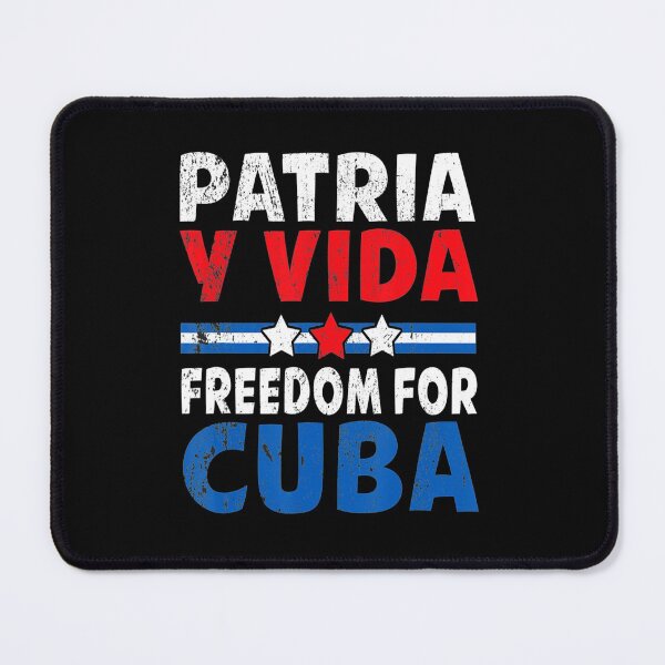Item preview, Patria-Y-Vida Freedom For Cuba Cuban Flag Vintage Retro designed and sold by kellygritzman.