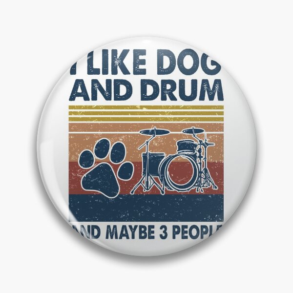 Item preview, I like Dog and Drum and maybe 3 people designed and sold by NgocLanDesign.