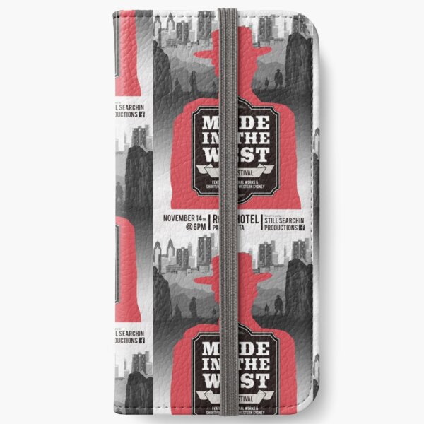 Made in the West 2013 Poster iPhone Wallet
