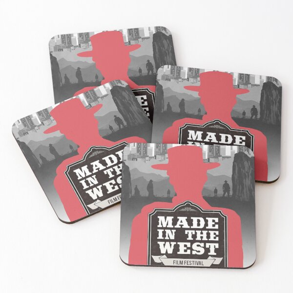 Made in the West 2013 Poster Coasters (Set of 4)