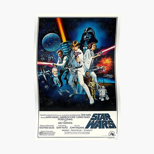 Guerres originales 1977 Siècle Poster