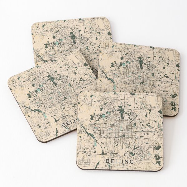 Item preview, Mapa de la ciudad de Beijing de China - Vintage designed and sold by deMAP.