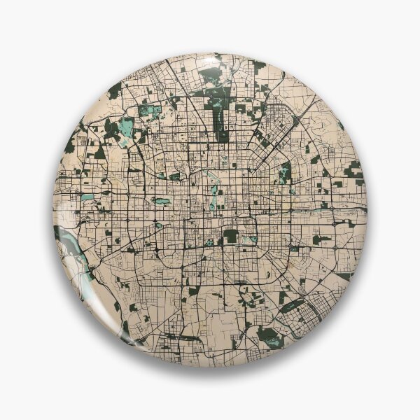 Item preview, Beijing City Map of China - Vintage designed and sold by deMAP.