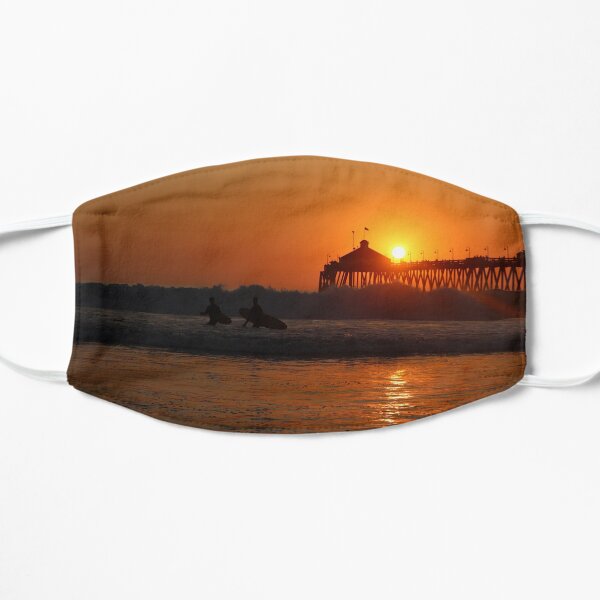 Imperial Beach Sunset Flat Mask