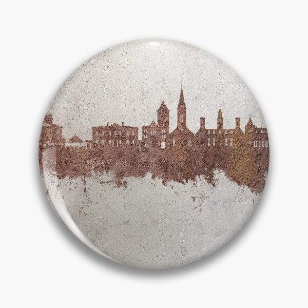 Item preview, New Bern North Carolina Skyline designed and sold by ArtPrints.
