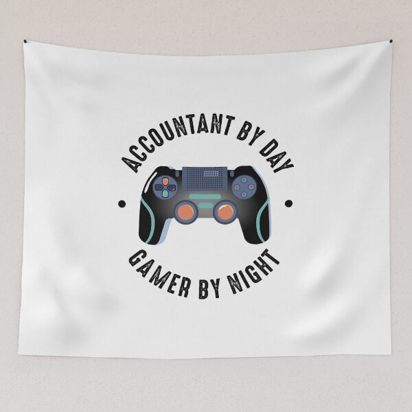 Artikelvorschau, Accountant By Day Gamer By Night - Buchhaltungsgeschenke für Mama entworfen und verkauft von Sky1I.