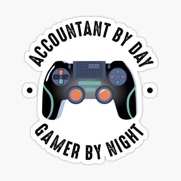 Aperçu de l'œuvre Comptable de jour Gamer de nuit - Cadeaux de comptabilité pour maman créée et vendue par Sky1I.