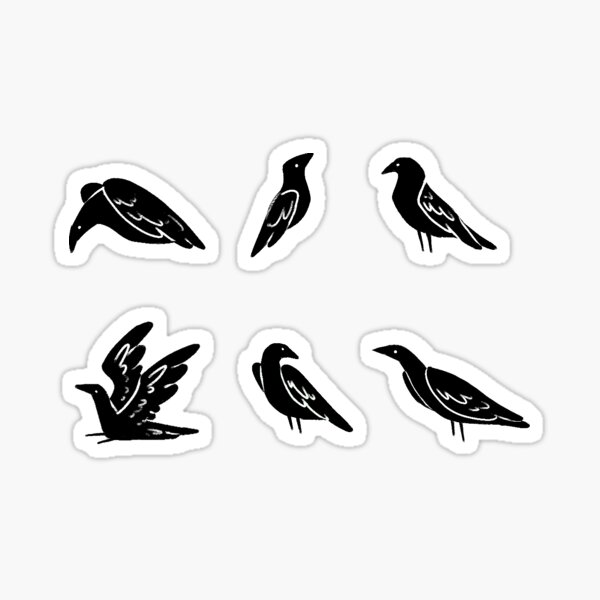 Sticker Ski Black Crows - ref.d18989