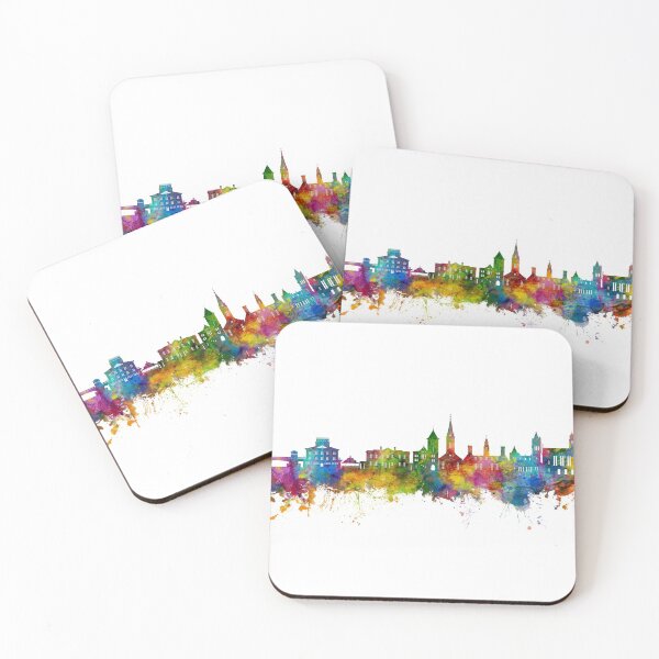 Item preview, New Bern North Carolina Skyline designed and sold by ArtPrints.