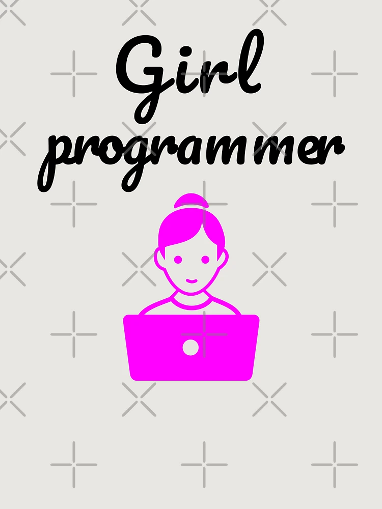 Thumbnail 6 of 6, Premium Oversized Sweatshirt, Girl Programmer, Devgirl, Source Code, Software Engineer, Computer Science, Web, WWW, Programming Humor, HTML designed and sold by Max-Wear.