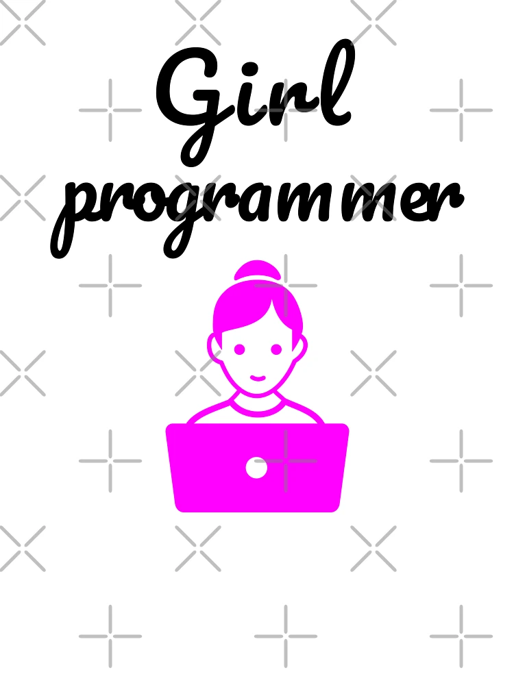 Thumbnail 7 of 7, Oversized T-Shirt, Girl Programmer, Devgirl, Source Code, Software Engineer, Computer Science, Web, WWW, Programming Humor, HTML designed and sold by Max-Wear.