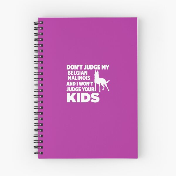 Item preview, Don't Judge My Belgian Malinois I Won't Kids designed and sold by AlwaysAwesome.