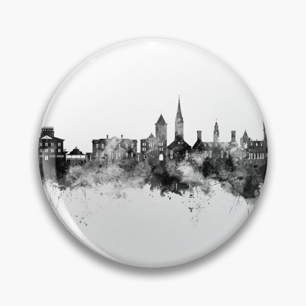 Item preview, New Bern North Carolina Skyline designed and sold by ArtPrints.