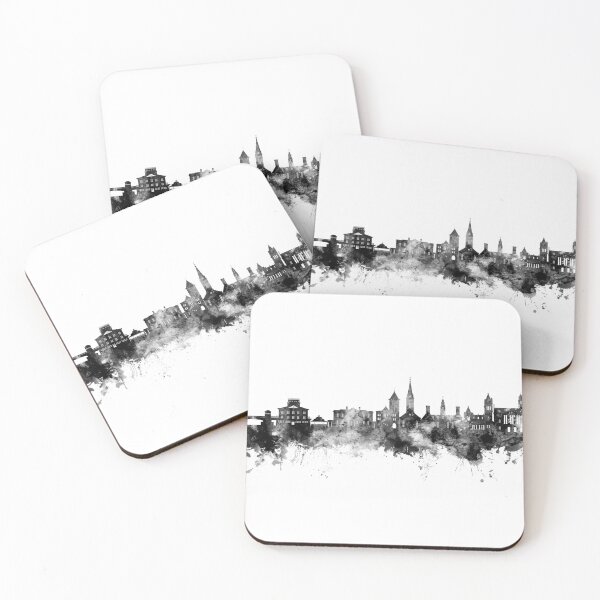 Item preview, New Bern North Carolina Skyline designed and sold by ArtPrints.