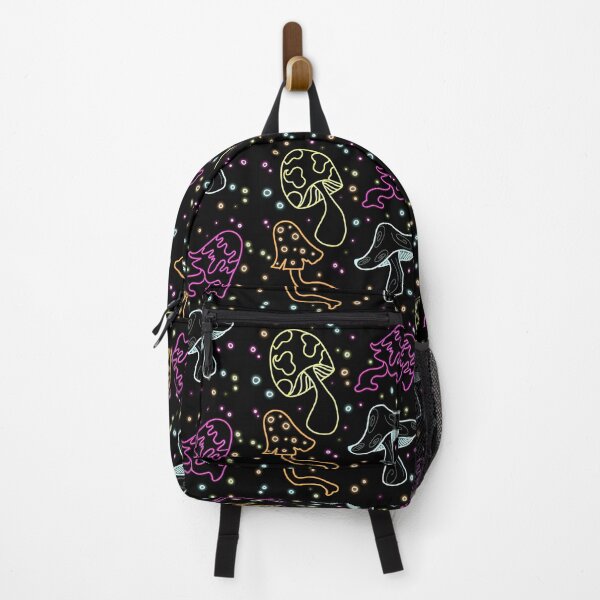 Item preview, Neon Mushrooms  Backpack  designed and sold by watchfulstockin.