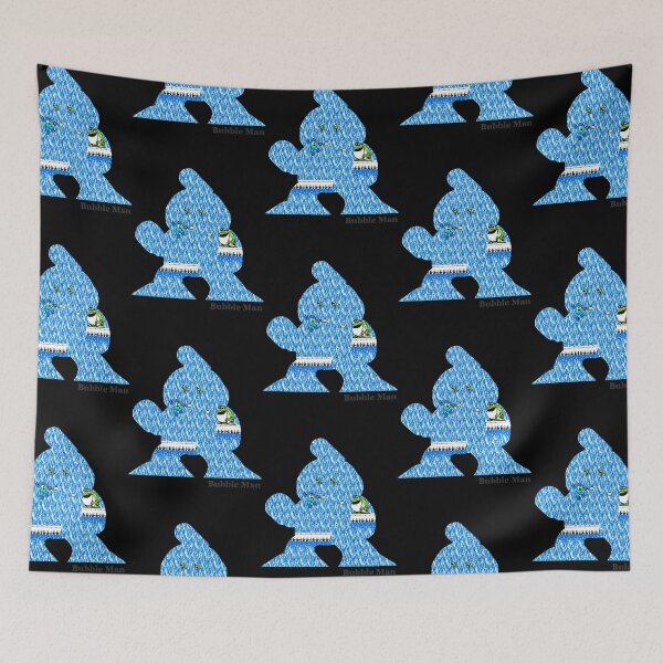 Item preview, Bubble Man Silhouette - Mega Man 2  designed and sold by Mylisa92.