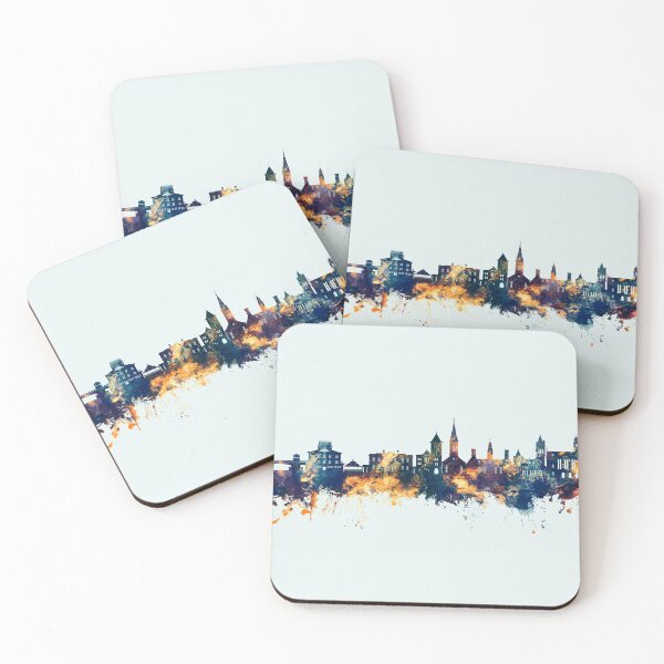 Item preview, New Bern North Carolina Skyline designed and sold by ArtPrints.