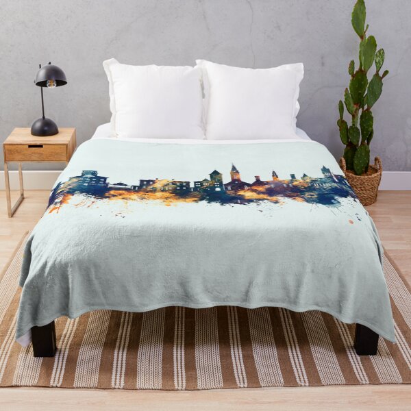 Item preview, New Bern North Carolina Skyline designed and sold by ArtPrints.
