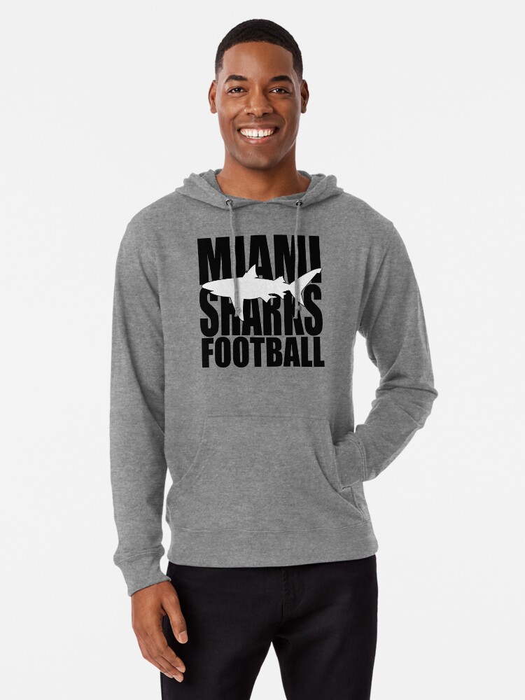 Miami Sharks Football - Any Given Sunday Lightweight Hoodie for
