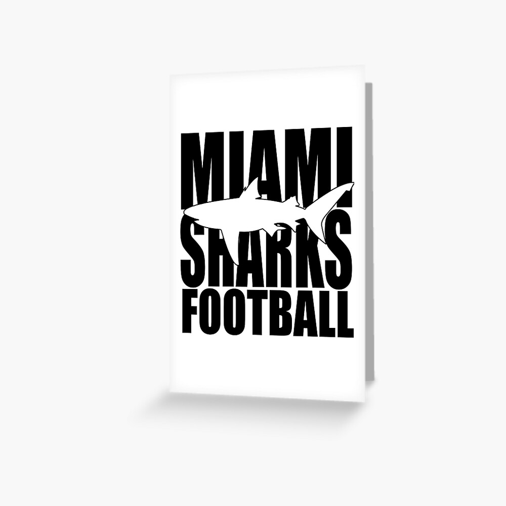 Miami Sharks (Any Given Sunday) Poster 12x18