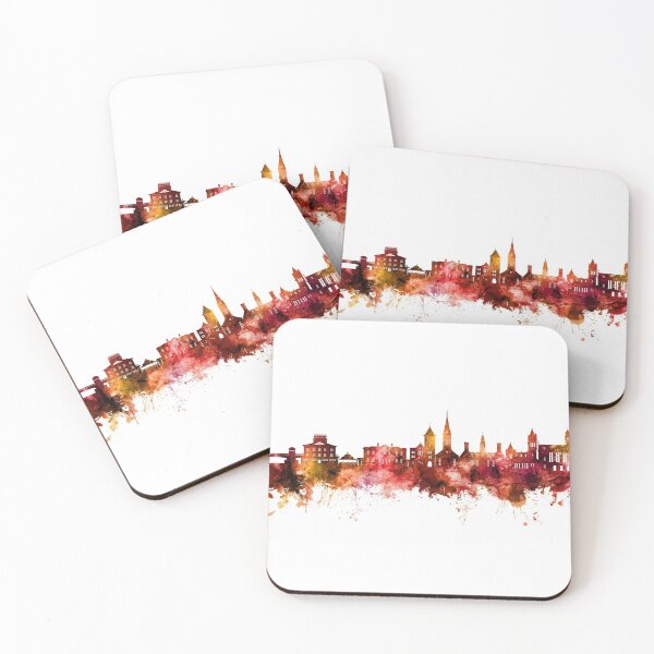 Item preview, New Bern North Carolina Skyline designed and sold by ArtPrints.