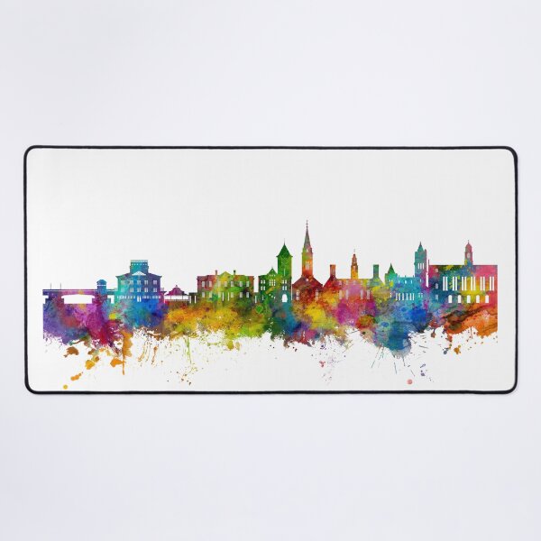 Item preview, New Bern North Carolina Skyline designed and sold by ArtPrints.